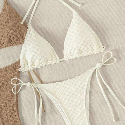 Amazon Cross-border Hot Selling European and American New Bikini Tube Top Split Sexy Spice Girls Bikini Foreign Trade Swimsuit Women