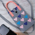 Light gray = pink and blue heart - upgraded buttons