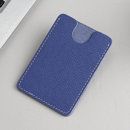 Full Top Layer Cowhide Card Holder Men's and Women's Mini Genuine Leather Card Holder Lightweight Soft Leather Credit Card Card Holder Protective Cover