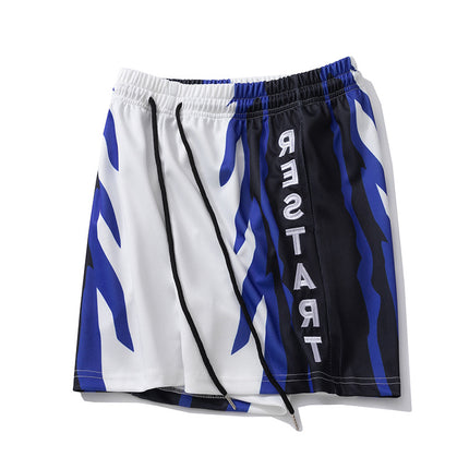 American Sports Shorts New Arrival Four-point Knee Trendy Men's Loose Basketball Training Running Quick-drying Breathable Sports Pants
