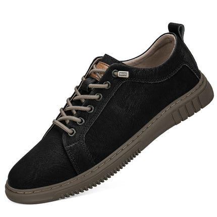 Summer Men's Hollow Board Shoes Fashionable Shallow Mouth Breathable Fly Woven Sneakers Flat Mesh Casual Thin Mesh Men's Shoes