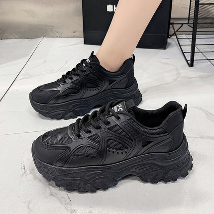 Feet Shoes Women's 2025 Spring and Autumn New Explosions All-match Casual Shoes sneaker Thick-soled White Shoes