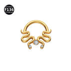1.2*8mm / Style 2 Gold