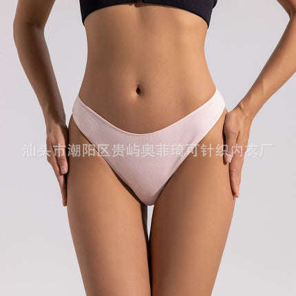 Women's Cotton Underwear Low Waist Japanese plus size Half Hip Comfortable Skin-Friendly Breathable Girl's Briefs Breathable Cotton Crotch