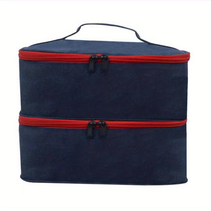 Cross-border Hot Nail Polish Storage Bag Portable Essential Oil Lipstick Finishing Bag Cosmetic Bag in stock