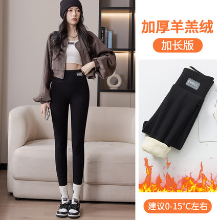 Fleece-Lined Leggings for Women, Autumn and Winter Style, Fleece Pants, Thermal Pants, 2025 New Winter Thickened Lamb Fleece Warm Cotton Pants