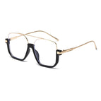 Black gold frame transparent film