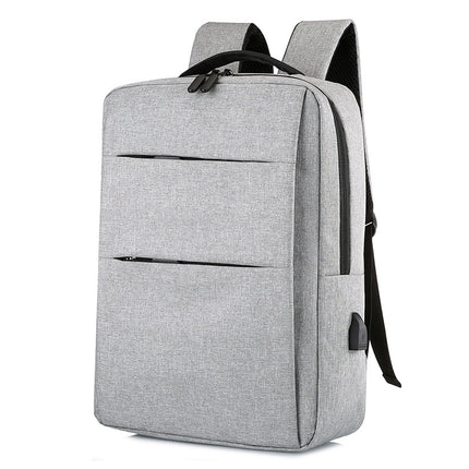 Cross-border computer bag 15-16 inch men's large-capacity travel usb computer backpack business printable logo shoulder bag