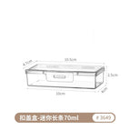 Mini strip 70ml [can hold hemostatic patch/dental floss/toothpick/data cable/lighter, etc