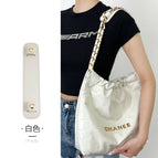 White Gold Button Decompression Shoulder
