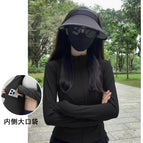 Star black-waist slimming + built-in pockets / S