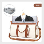 0528 upgraded version off-white with brown + toiletry bag