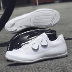 All white lockless shoes / 37