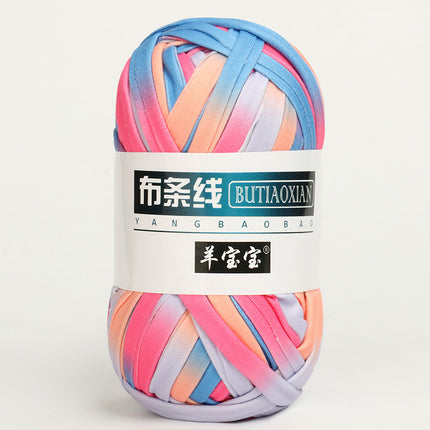 Hyuna woven bag coarse wool ball cloth thread acrylic transparent color diy material wool bag hand-woven
