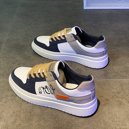 Canvas Shoes Men's Summer Casual Trendy Shoes Burgundy Sneakers American Trendy Brand Niche Design High-End Spring and Summer