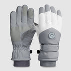 Round logo ski 3d curved finger [female] off-white / One size fits all