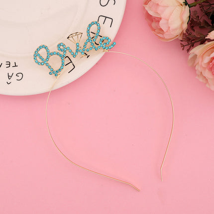 European and American Hair Bundles, Birthday Party Headbands, Happy Birthday, Fast and High-End Accessible Luxury Hair Accessories