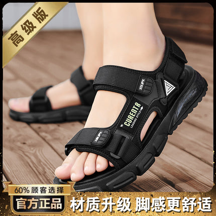 Sandals for Men 2025 New Summer Outdoor Work Sports Men's Slippers Outdoor Driver Driving Beach Shoes