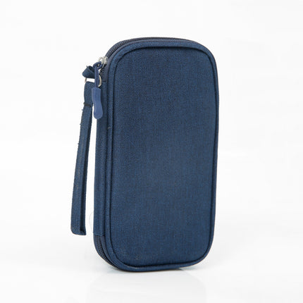 Power Bank Data Cable Mobile Phone Storage Bag Mobile Power Supply Mobile Phone Digital Accessories Headphones Multi-Layer Portable Storage Bag