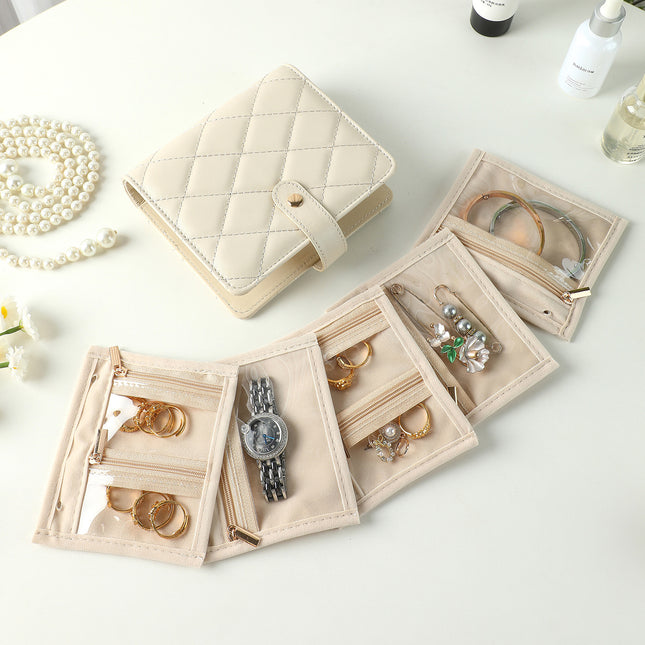 2025 New Exquisite Jewelry Storage Bag Jewelry Storage Bag Ring Necklace Earrings Earrings Hand Jewelry Storage Bag