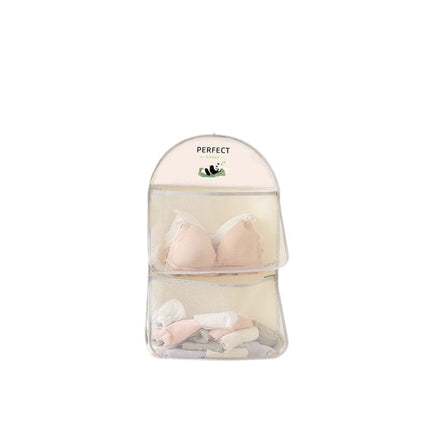 New socks storage multi-layer wardrobe net bag hanging bag hanging underwear underwear finishing bag dormitory hanging artifact