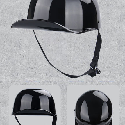 Source Factory Electric Vehicle Helmet Men's Motorcycle Helmet Summer Women's Electric Scooter Safety Helmet Riding Baseball Cap