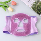 Ice mask purple (color beads)