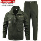 Army Green [581 pure cotton models] suit / 165/M [45.00 kg-55.00 kg]]