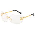 Gold frame transparent film