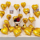 18inch golden hearts
