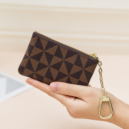 Coin Purse 2024 New Fashion Brand Creative Decorative Small Hanging Bag Women's Key Bag Simple Printed Mini Card Bag