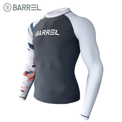 Sun Protection Swimsuit Men's Surfing Suit Split Quick-Drying Tight Jellyfish Suit Snorkeling Suit Wetsuit Full Body Long-Sleeved Trousers