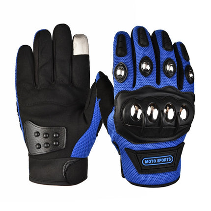 Summer Half-finger Motorcycle Gloves Riding Half-finger Breathable Motorcycle Racing Wear-resistant Non-slip Anti-fall-resistant Motorcycle Gloves for Men