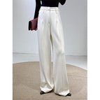 Cream white-soft and thick-winter style / S