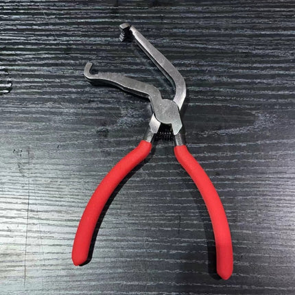 Red and black elbow 60 degree power-off pliers bolt pliers multi-purpose pliers car oil pipe separation harness pliers cross-border pliers