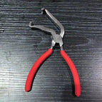 8inch elbow power-off pliers with pure red handle (1 piece)