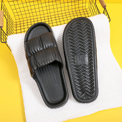 1035 a generation of hair household female summer home indoor couple bathroom bath soft bottom non-slip sandals and slippers manufacturers