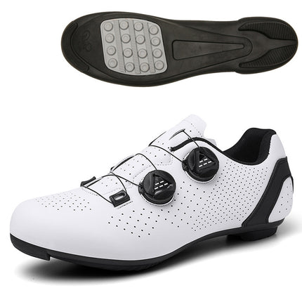 T168 Cross-border New Lockless Cycling Shoes Men's Road Car Lock Shoes Breathable Bicycle Shoes Non-lock Mountain Bicycle Shoes