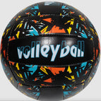 B Black Floral Volleyball