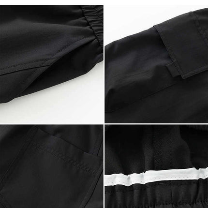 Camel HJCAMEL American Tooling Pants Men's Autumn and Winter Loose Straight Windproof Waterproof Parachute Pants Casual