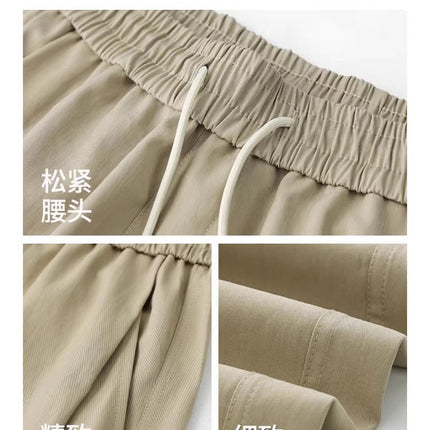 Men's Pants Spring and Autumn 2026 New Style Long Straight-Leg Pants Loose Wide-Leg Sports Pants Sweatpants Men's Casual Pants