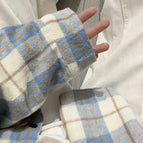 713 blue plaid / M