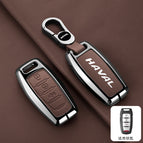 [haval a model 3-button speaker] double-sided leather with pebbled brown + b02 buckle