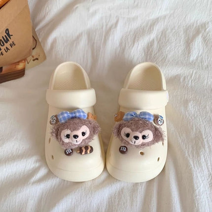 2026 Summer New Cute and Fashionable Versatile Shelliemay Clogs for Outdoor Wear, Closed-Toe Slippers for Women