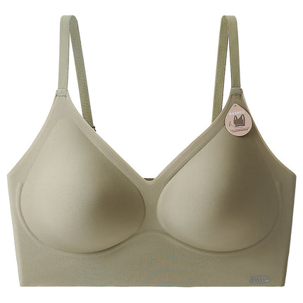 Kissy Series Underwear Traceless Push-up Vest Classic Sling-off Paramelia Non-rimless Bra