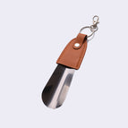 12.5CM long brown cowhide silver 45.5g