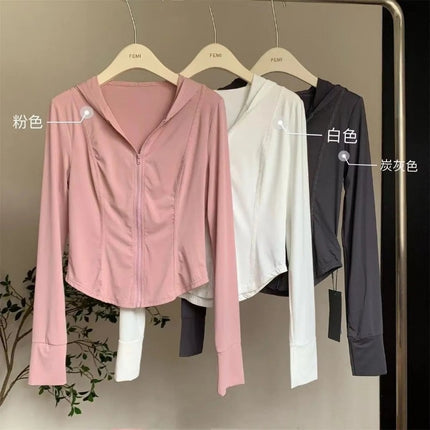 Slim Sun Protection Clothing for Women Summer Uv Protection 2025 New Ultra-Thin Ice Silk Breathable Sun Protection Clothing
