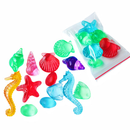 Children's Diamond Gem Toys Imitation Crystal Girls' Plastic Acrylic Seven-Color Plastic Gems Treasure