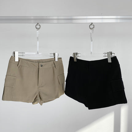 Dorothy South Korea Spring American Style Retro Fashionable Tooling Casual Shorts All-match Hot Pants for Hot Girls Women