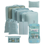 10-piece set [lake blue] / 290t twill tarpaulin